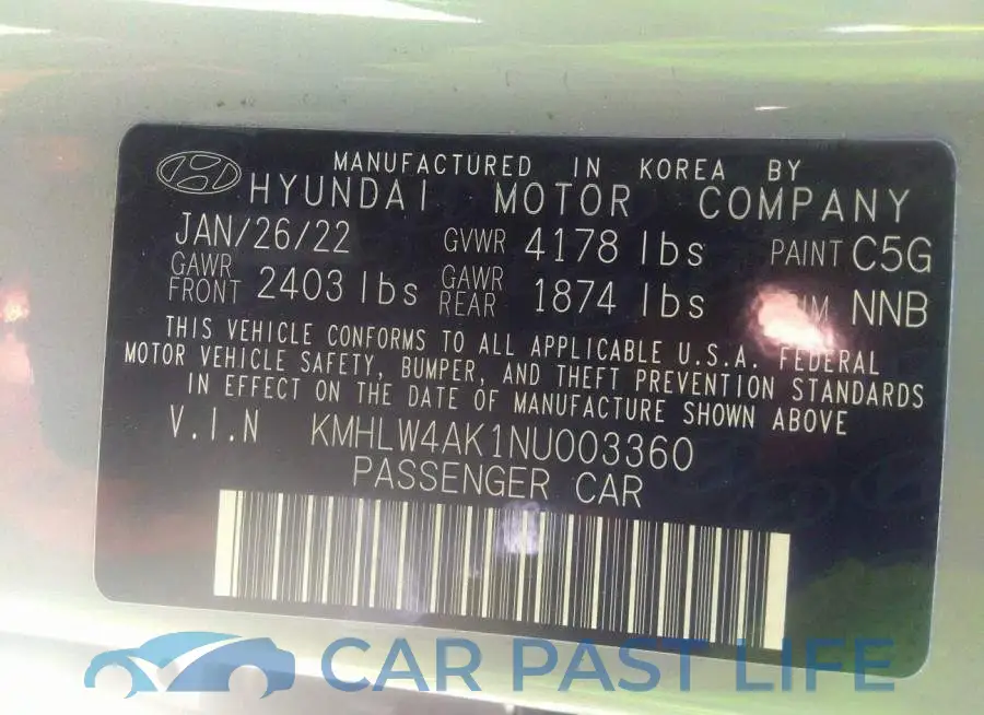 KMHLW4AK1NU003360# 9