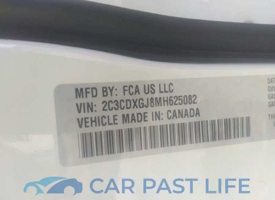 2C3CDXGJ8MH625082# 9