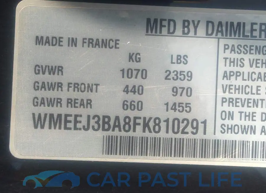 WMEEJ3BA8FK810291# 9