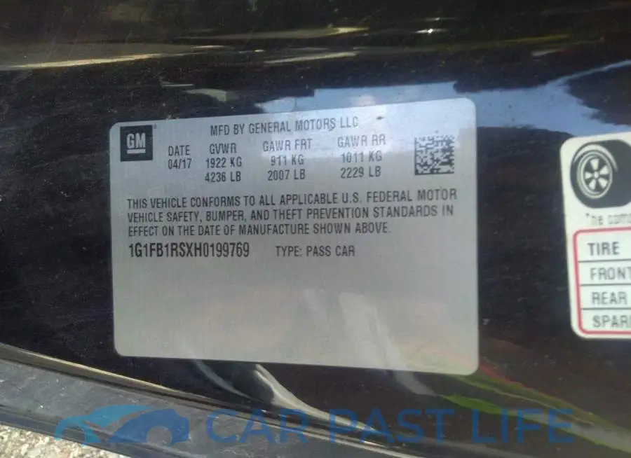 1G1FB1RSXH0199769# 9