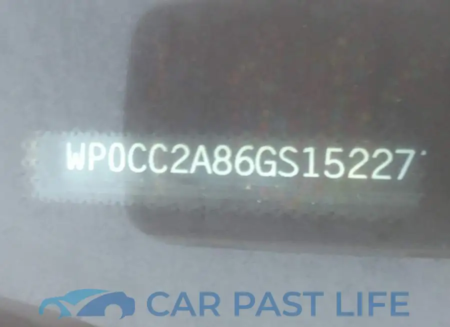 WP0CC2A86GS152271# 9
