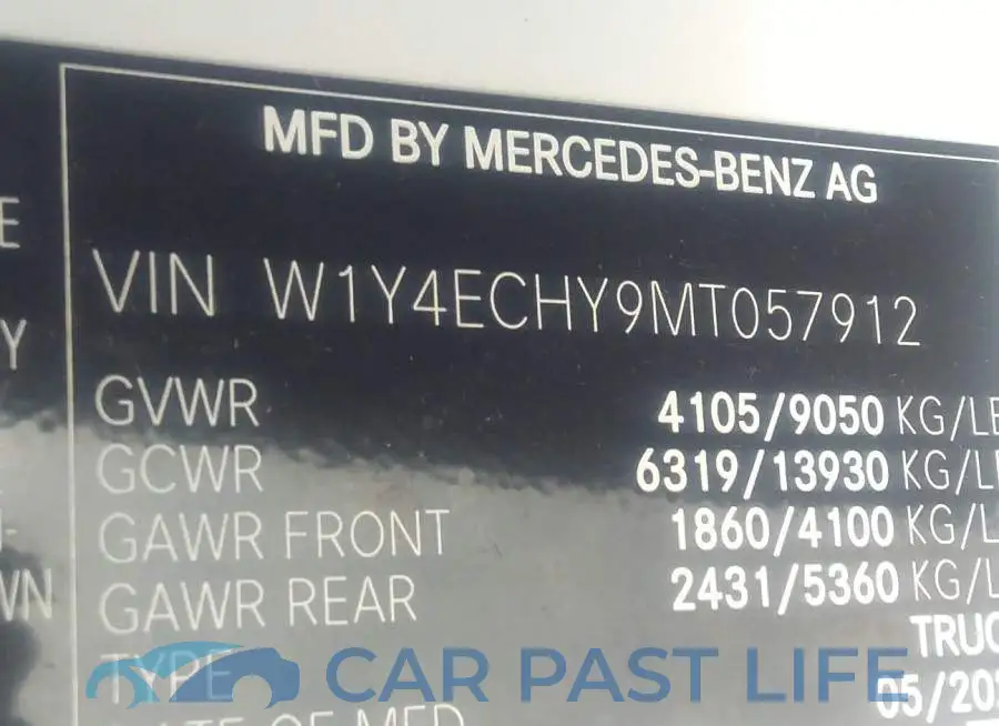 W1Y4ECHY9MT057912# 9