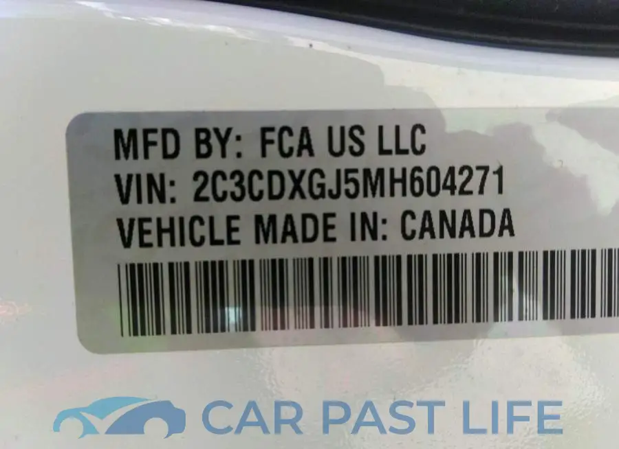 2C3CDXGJ5MH604271# 9