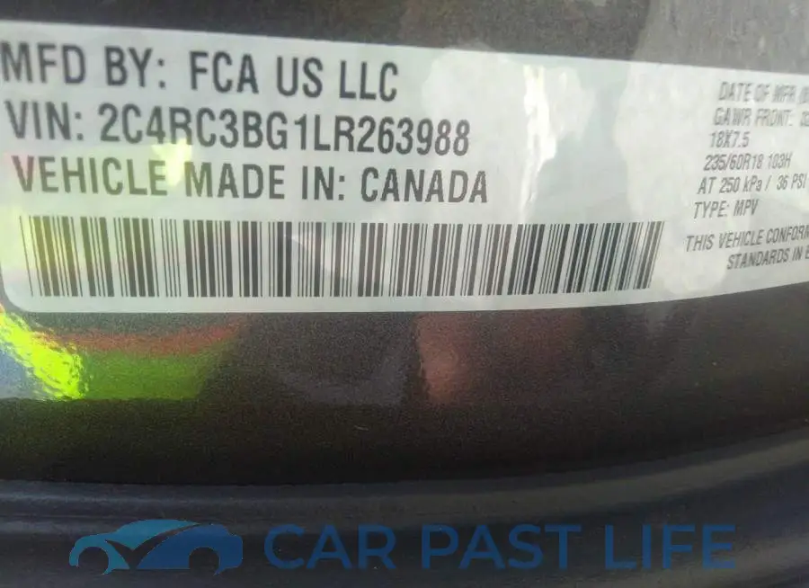 2C4RC3BG1LR263988# 9