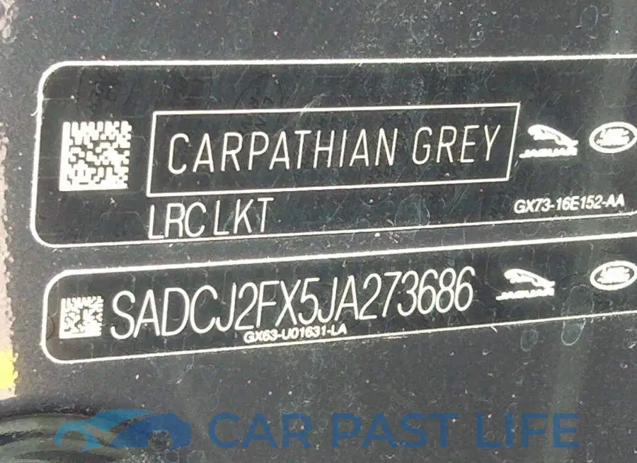 SADCJ2FX5JA273686# 9