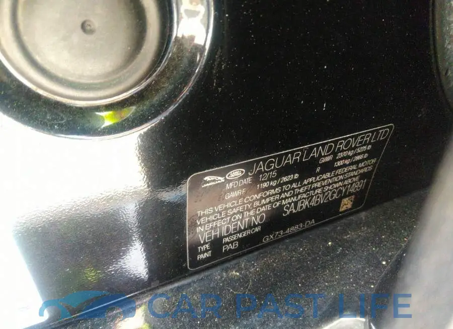 SAJBK4BV2GCY14891# 9
