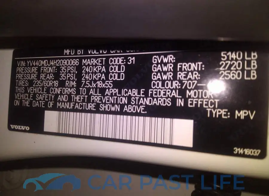 YV440MDJ4H2090066# 9