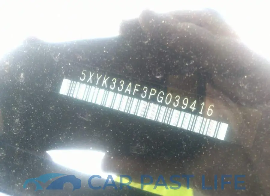 5XYK33AF3PG039416# 9