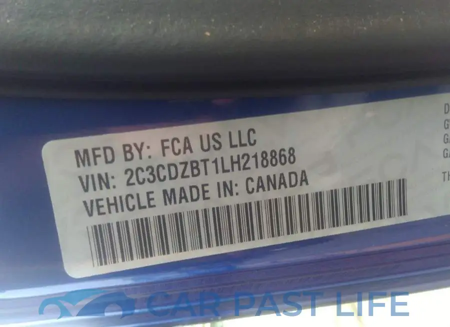 2C3CDZBT1LH218868# 9