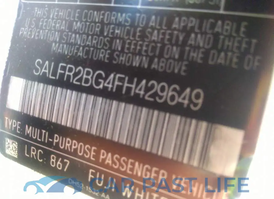 SALFR2BG4FH429649# 9