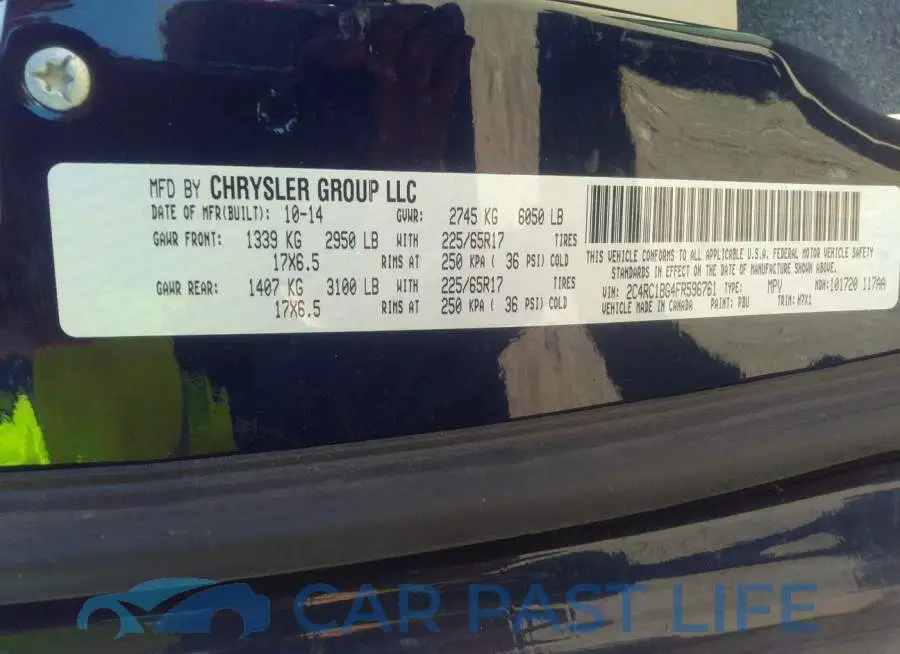 2C4RC1BG4FR596761# 9