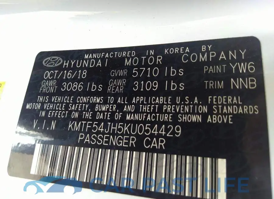 KMTF54JH5KU054429# 9