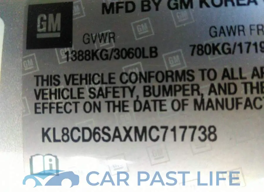 KL8CD6SAXMC717738# 9