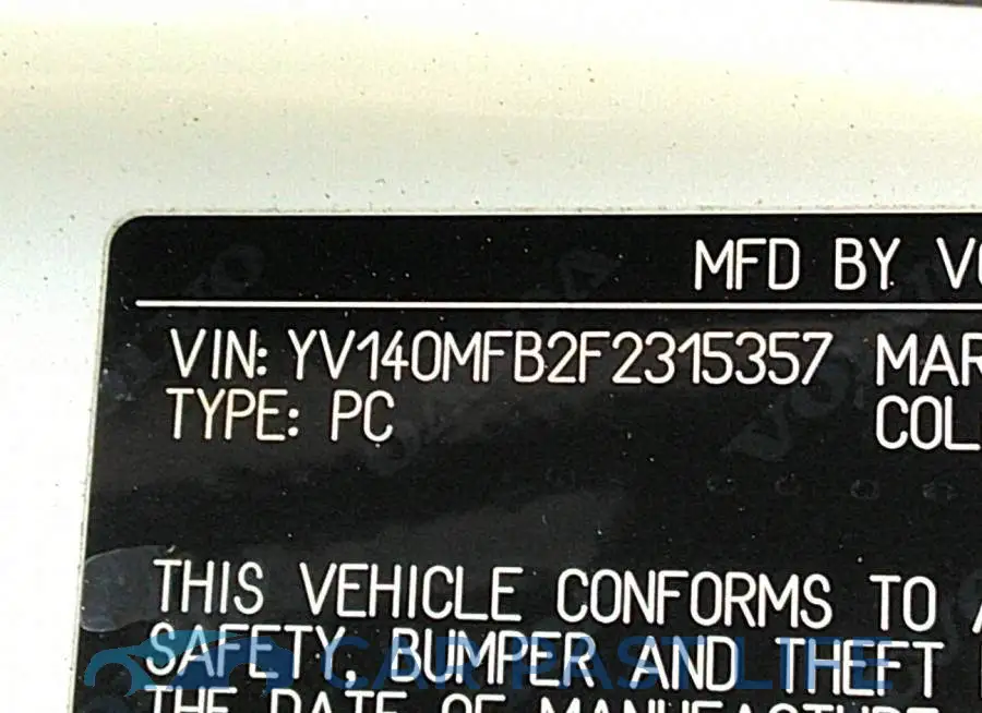 YV140MFB2F2315357# 9