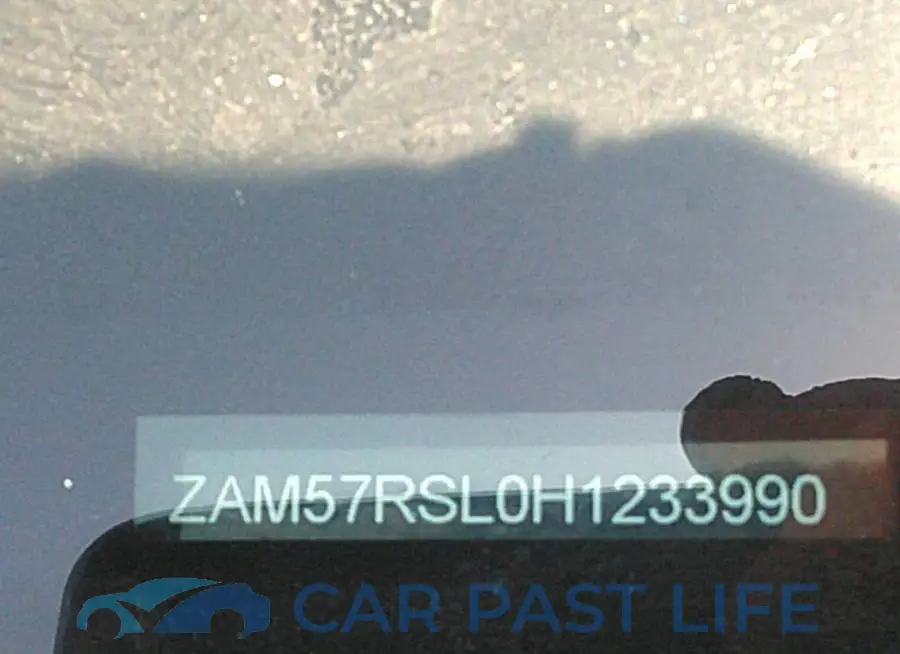 ZAM57RSL0H1233990# 9
