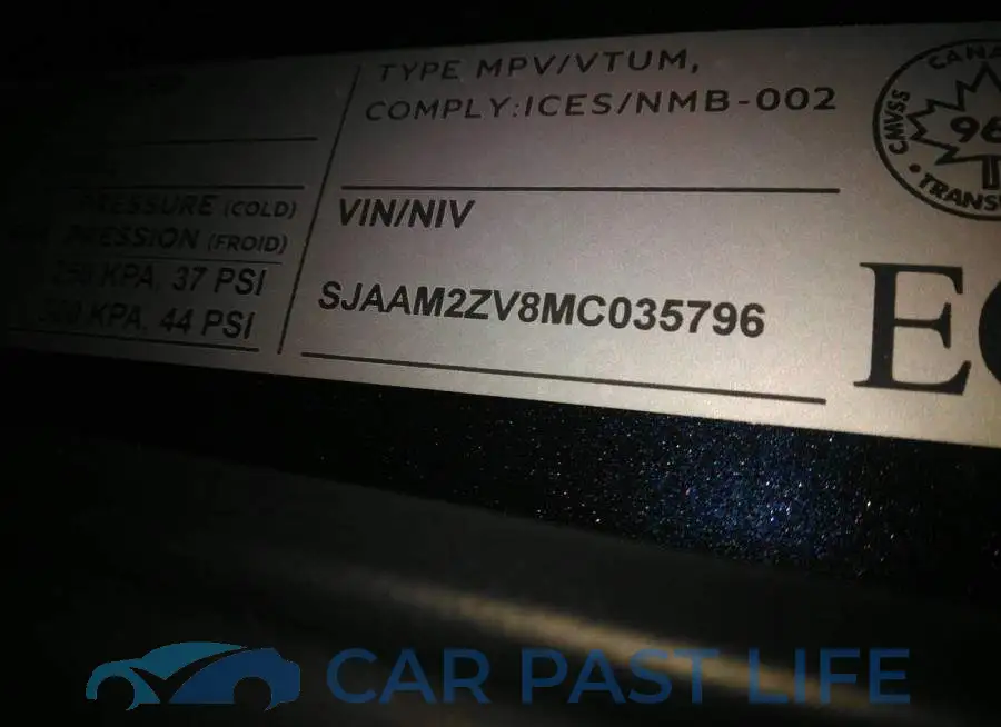 00AAM2ZV8MC035796# 9