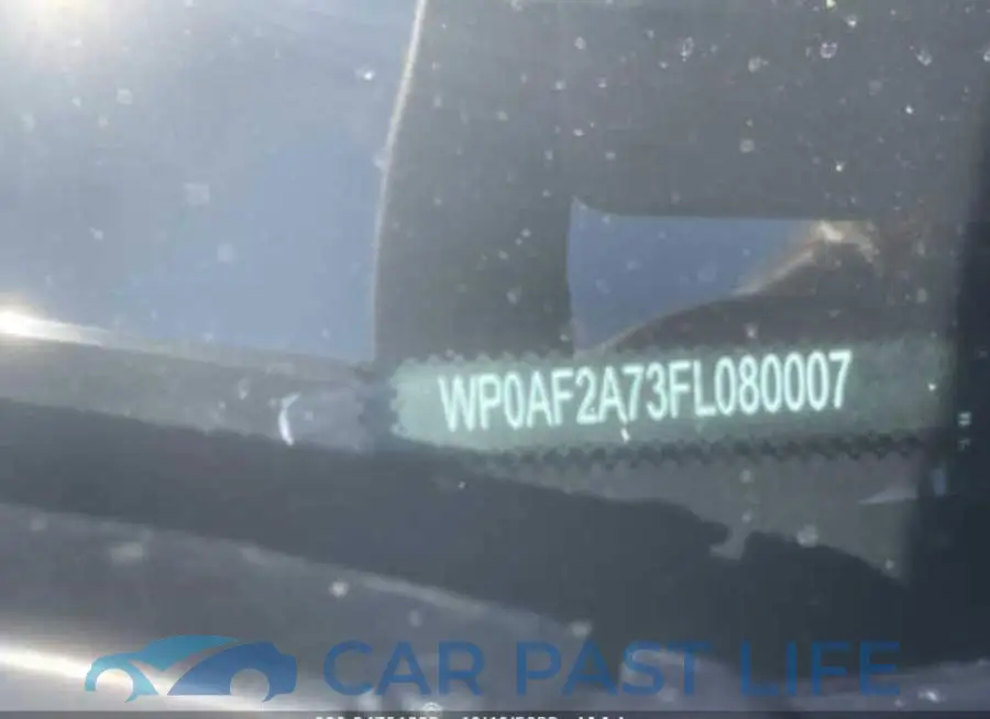 WP0AF2A73FL080007# 10