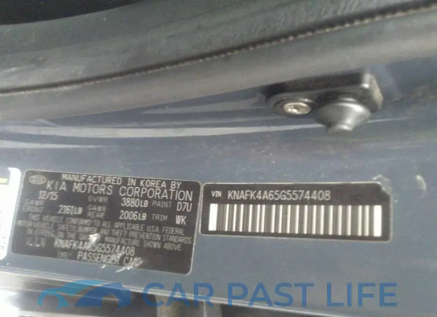 KNAFK4A65G5574408# 9