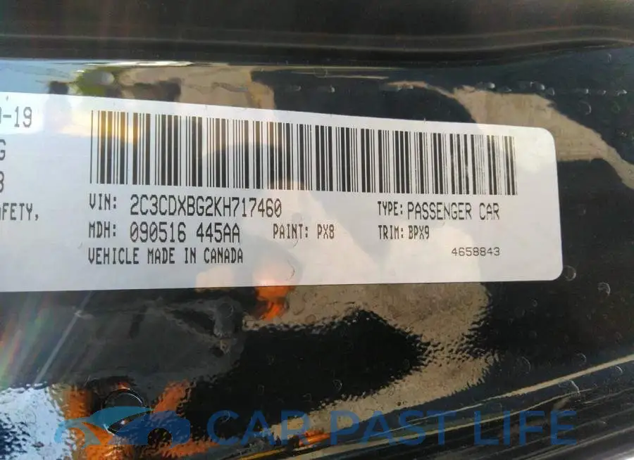 2C3CDXBG2KH717460# 9