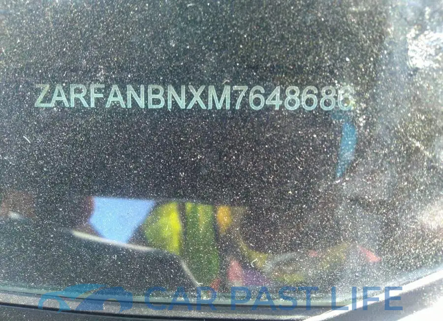 ZARFANBNXM7648686# 9