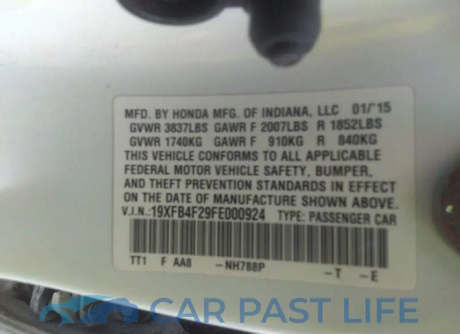 19XFB4F29FE000924# 8