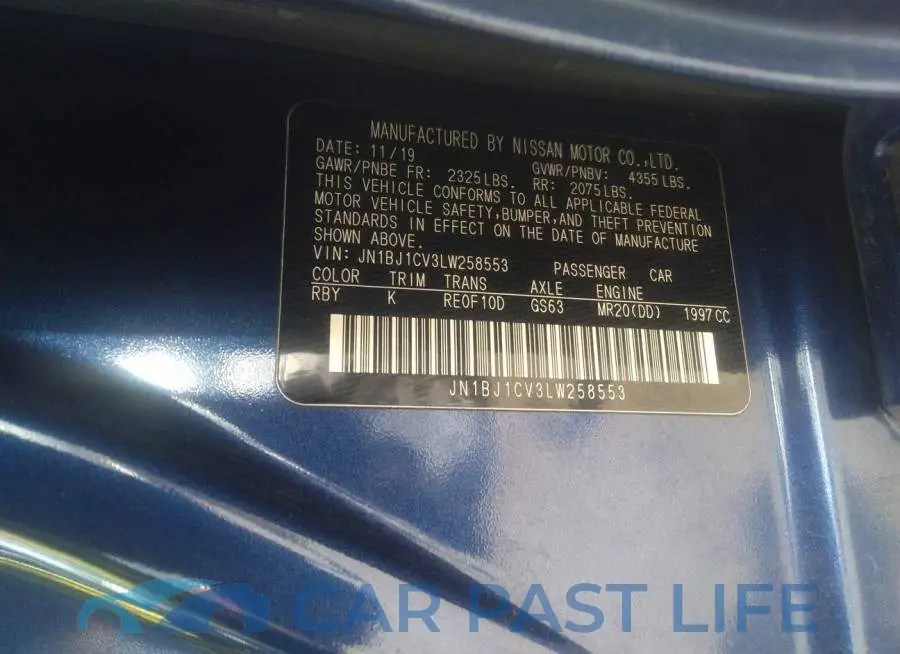 JN1BJ1CV3LW258553# 9