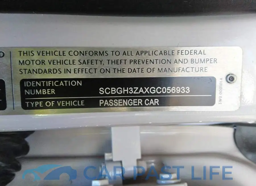 SCBGH3ZAXGC056933# 9