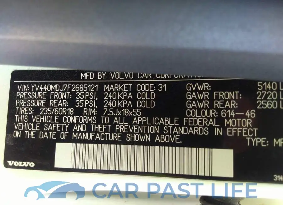YV440MDJ7F2685121# 9