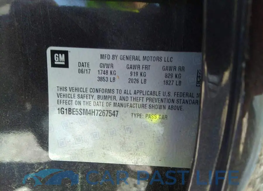 1G1BE5SM4H7267547# 9