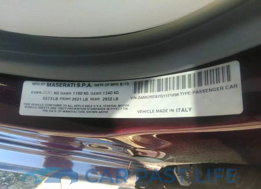 ZAM57RTA7G1171998# 9