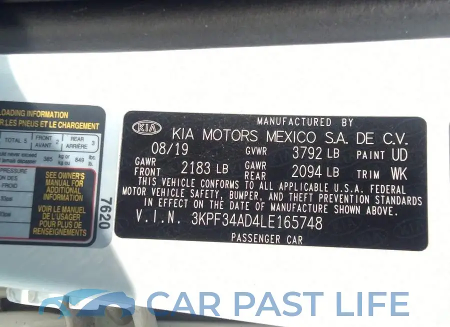 3KPF34AD4LE165748# 9