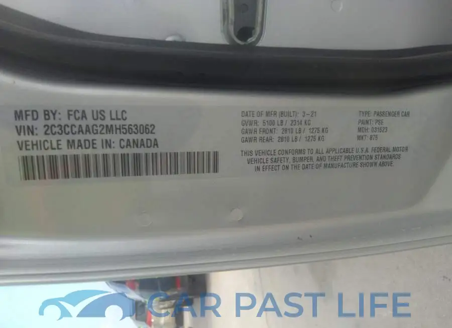2C3CCAAG2MH563062# 9