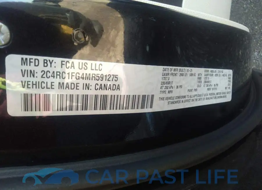 2C4RC1FG4MR591275# 9
