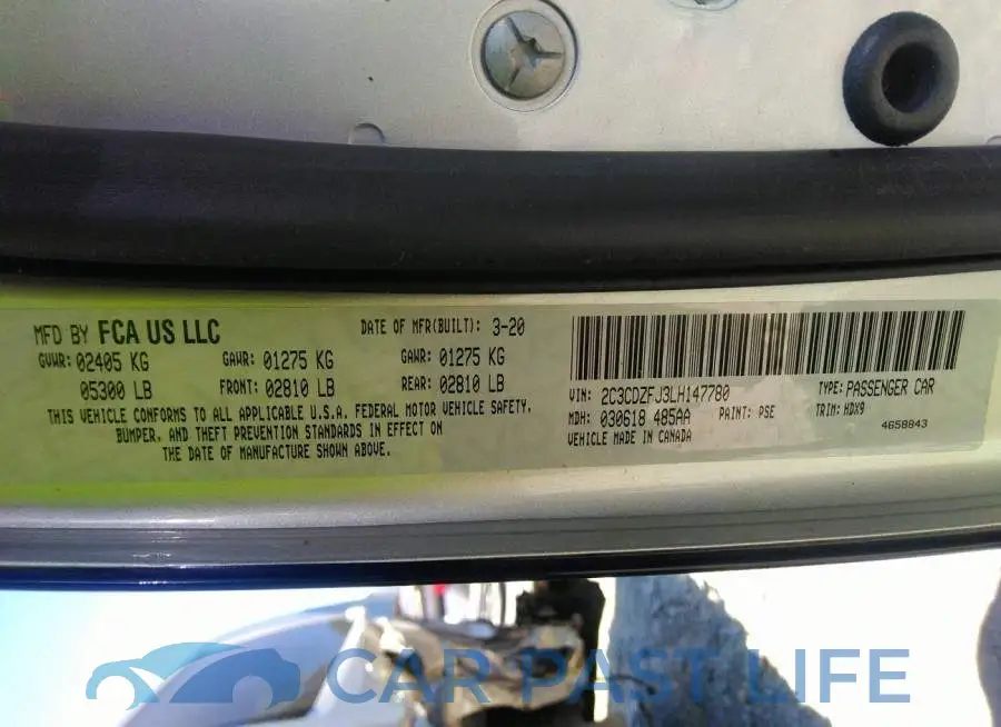 2C3CDZFJ3LH147780# 9