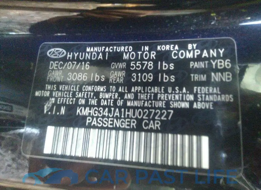 KMHG34JA1HU027227# 9