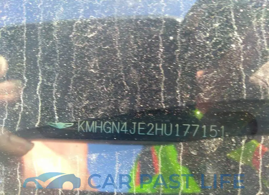 KMHGN4JE2HU177151# 9