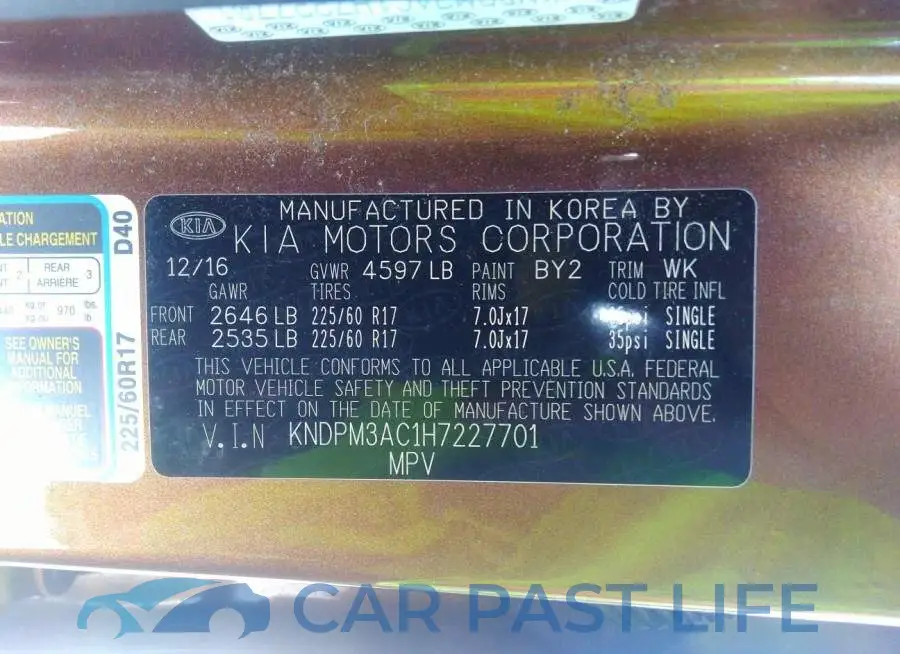 KNDPM3AC1H7227701# 9
