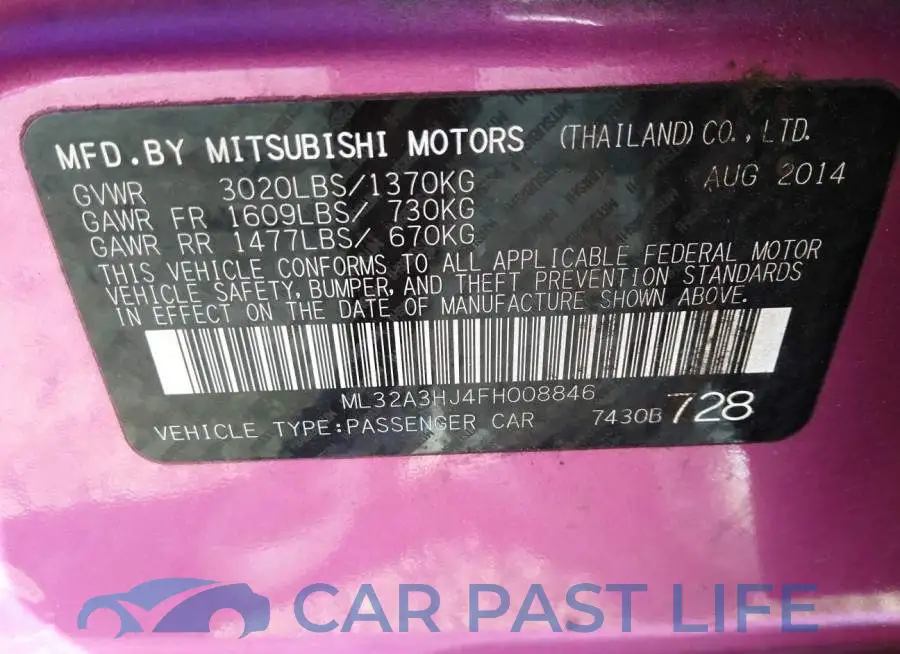 ML32A3HJ4FH008846# 9