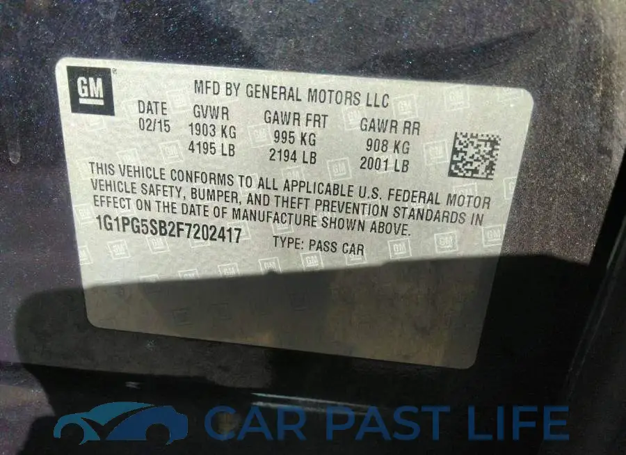 1G1PG5SB2F7202417# 9