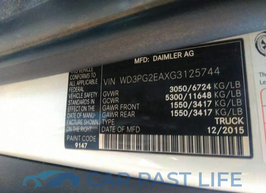 WD3PG2EAXG3125744# 9