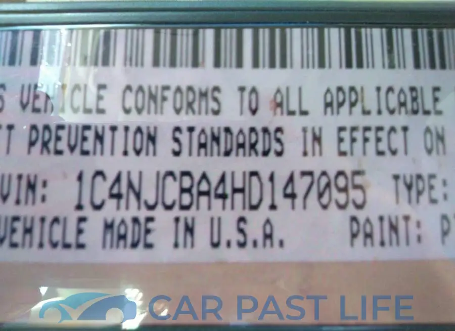 1C4NJCBA4HD147095# 9