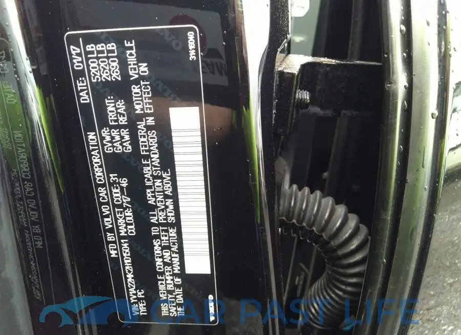 YV1A22MK2H1015041# 9