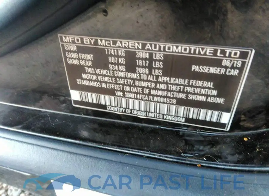 SBM14FCA7LW004538# 9