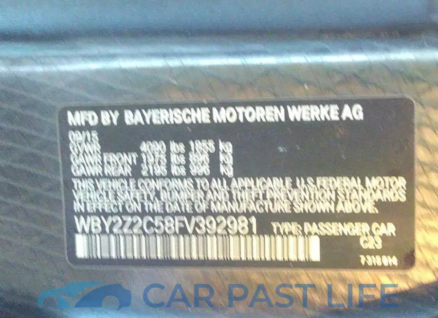 WBY2Z2C58FV392981# 9