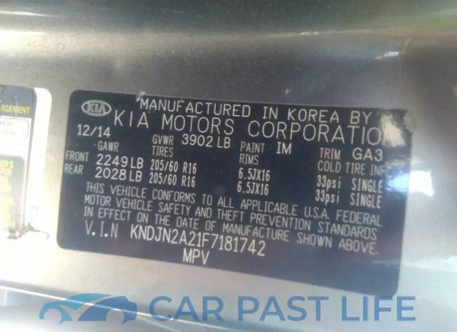 KNDJN2A21F7181742# 9