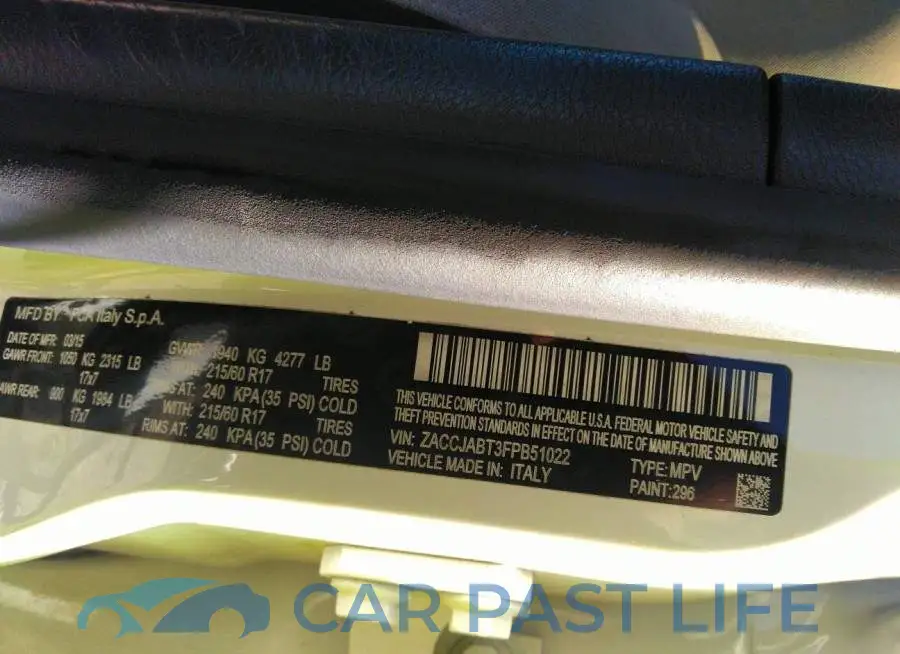 ZACCJABT3FPB51022# 9