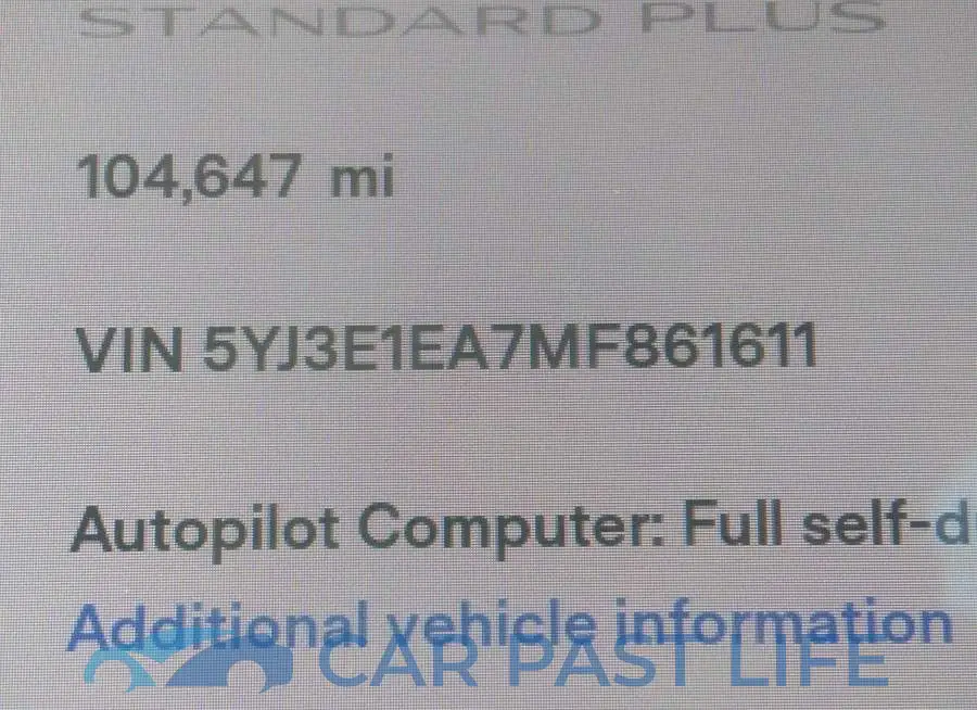 5YJ3E1EA7MF861611# 9
