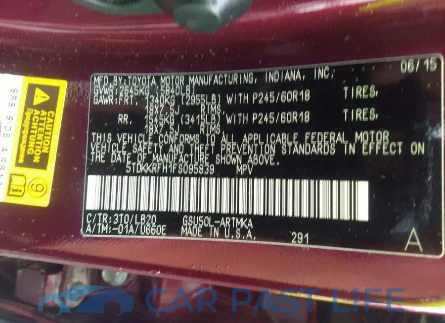 5TDKKRFH1FS095839# 9