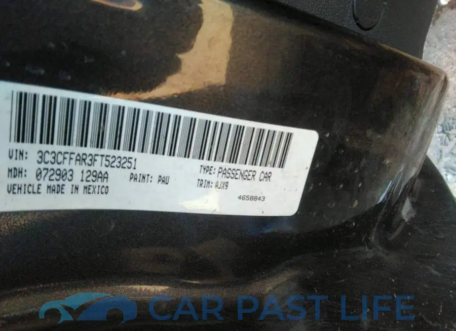3C3CFFAR3FT523251# 9
