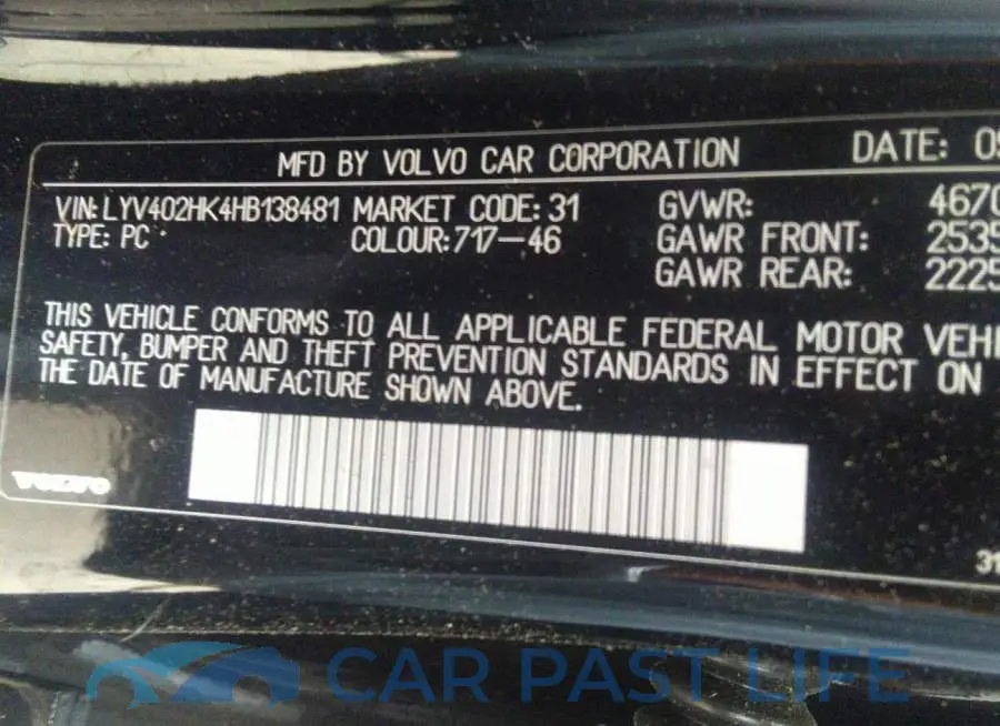 LYV402HK4HB138481# 9